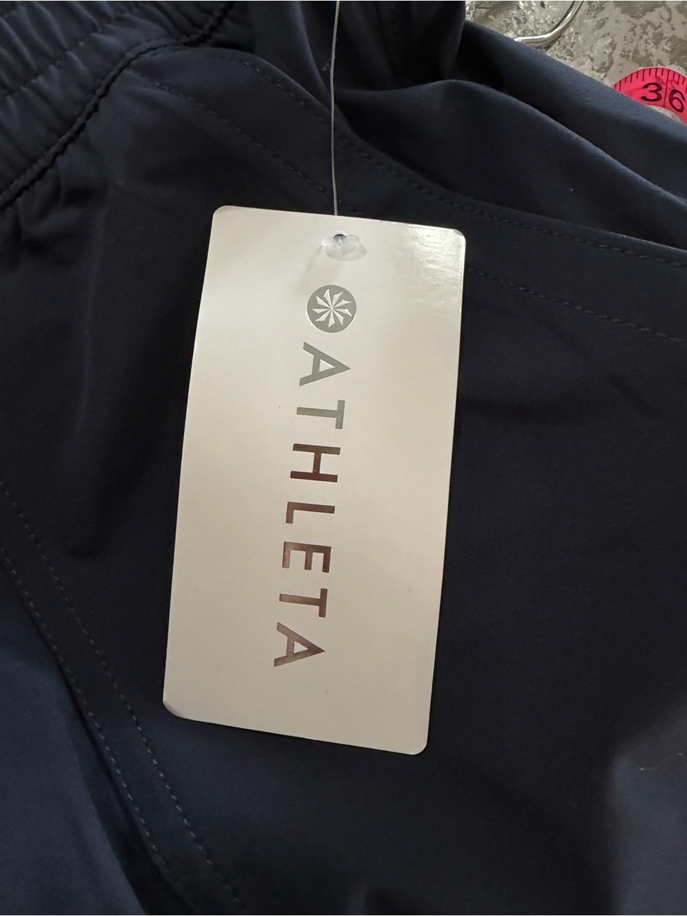 NWT Athleta Wayfind Short - Navy - Picture 8 of 10